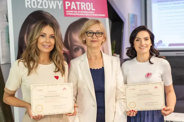 Małgorzata Rozenek-Majdan i Aleksandra Gawlas-Wilińska w gronie certyfikowanych ambasadorek inicjatywy „Różowy Patrol powered by Gliss”