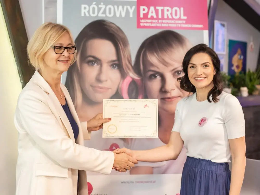 Małgorzata Rozenek-Majdan i Aleksandra Gawlas-Wilińska w gronie certyfikowanych ambasadorek inicjatywy „Różowy Patrol powered by Gliss”