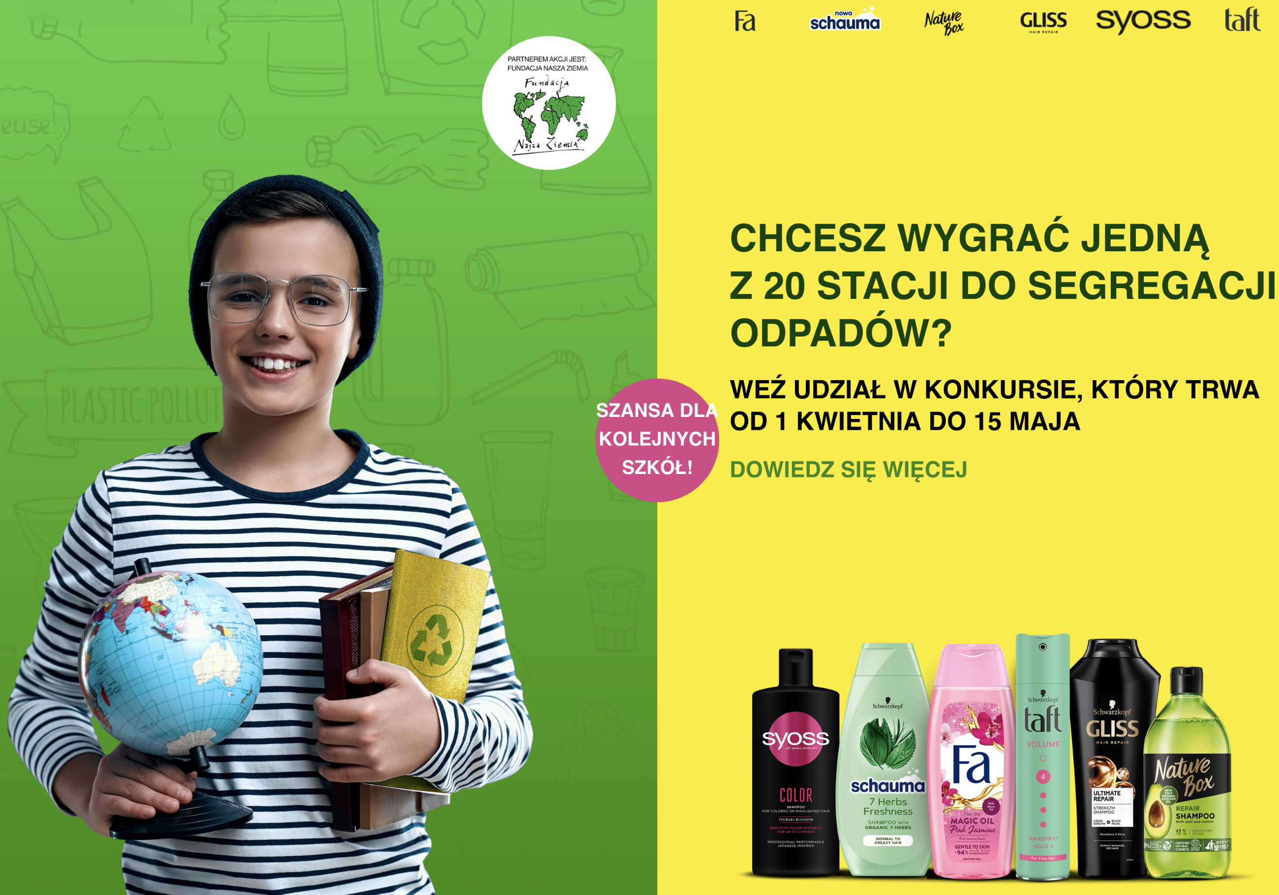 II edycja kampanii „Lekcja Nieśmiecenia” z Henkel Polska i Fundacją Nasza Ziemia