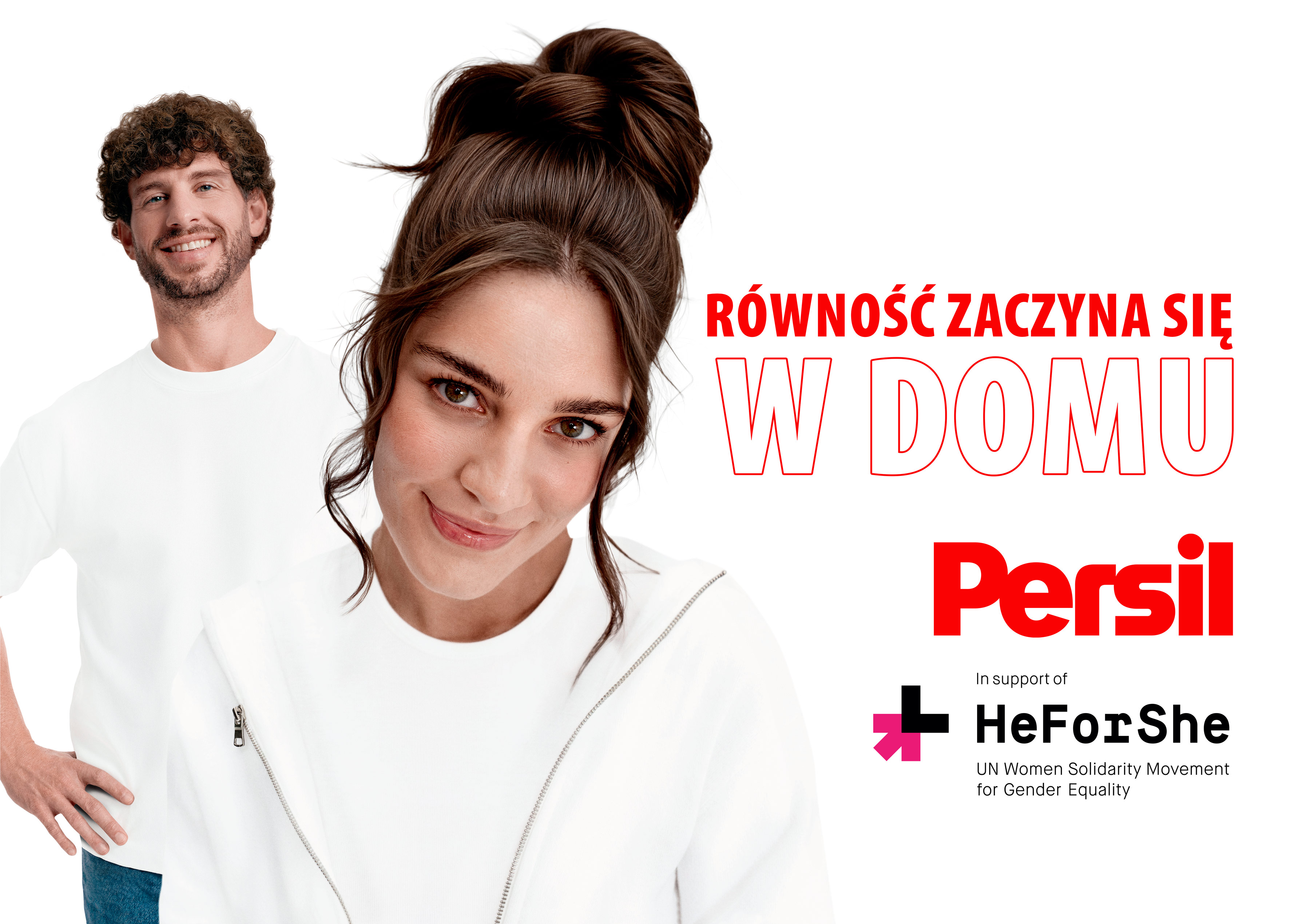 Persil dołącza do HeForShe, aby wspierać równość płci i bardziej sprawiedliwy podział obowiązków domowych