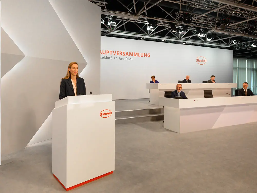 Dr. Simone Bagel-Trah, Chairwoman of the Shareholders’ Committee and Supervisory Board