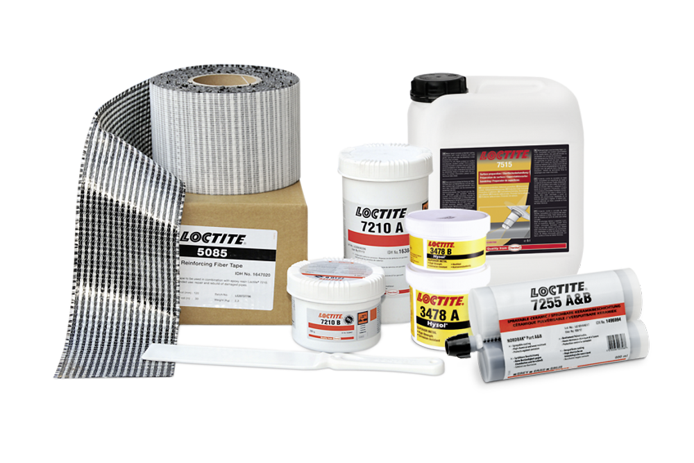 The Loctite product family consists of innovative products for preparing, reinforcing and coating steel surfaces to repair pipelines. It is certified according to the global quality standard ISO/TS 24817.