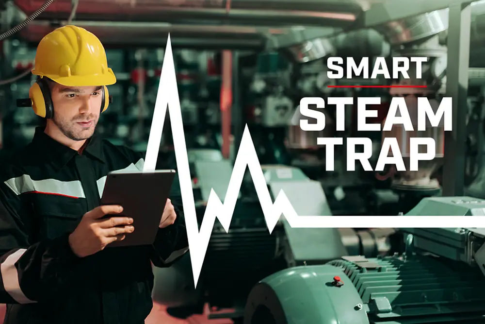 Urządzenie Loctite Pulse Smart Stream Trap, technik procesów konserwacji w fabryce