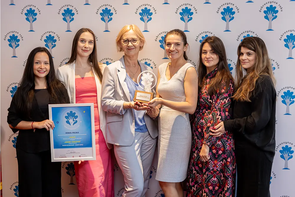 Henkel Polska wśród laureatów prestiżowej nagrody „Dobroczyńca Roku”