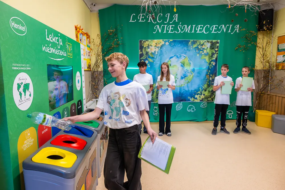 Pięć lat ekologicznej edukacji z Henklem i „Lekcją Nieśmiecenia”