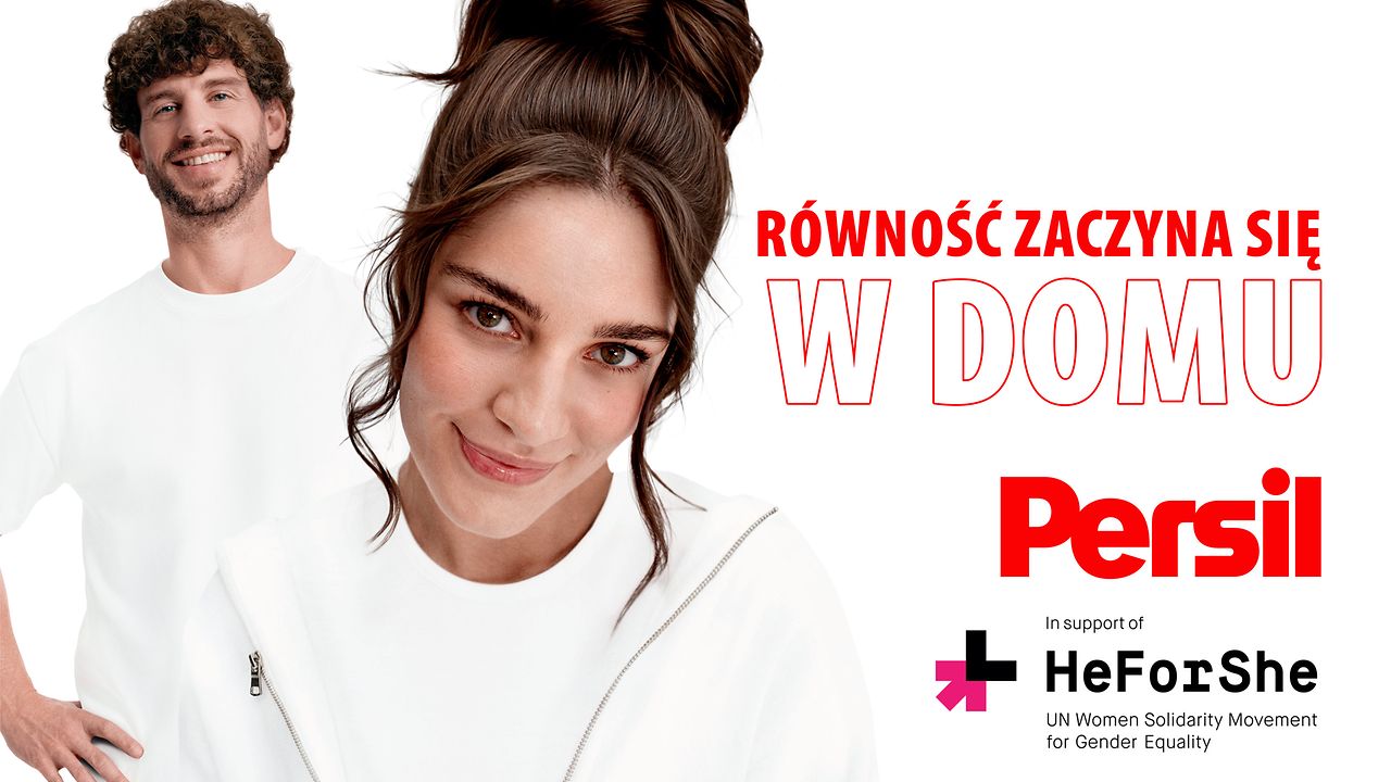 Persil dołącza do HeForShe, aby wspierać równość płci i bardziej sprawiedliwy podział obowiązków domowych