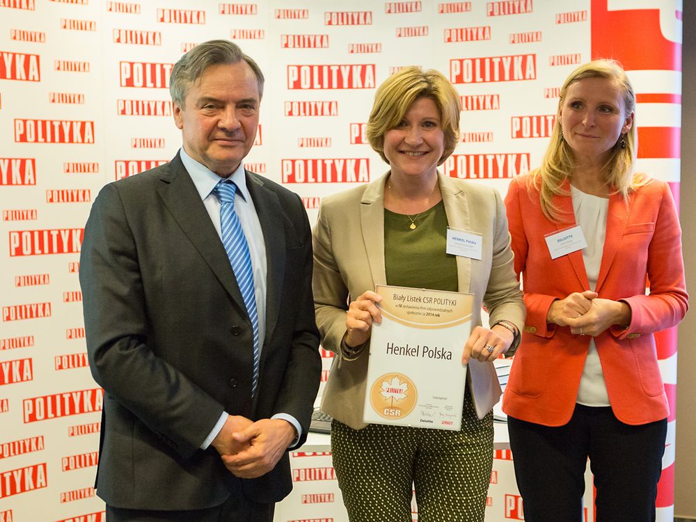 
Dorota Strosznajder wraz z Ireną Picholą z Deloitte oraz Jerzym Baczyńskim, redaktorem naczelnym Polityki