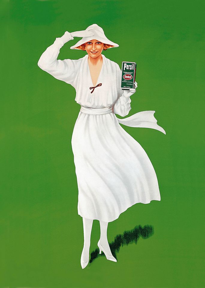 First Persil advertising with the “White Lady” 