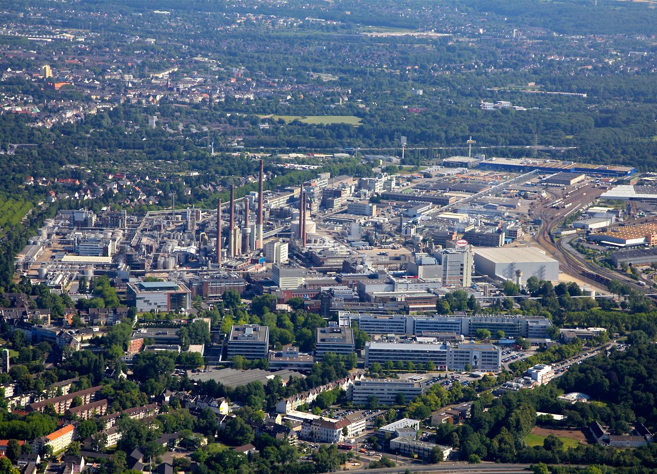 Duesseldorf – the company’s headquarters 