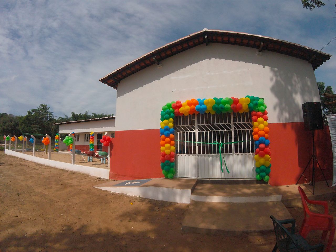The new school in Mata Virgem