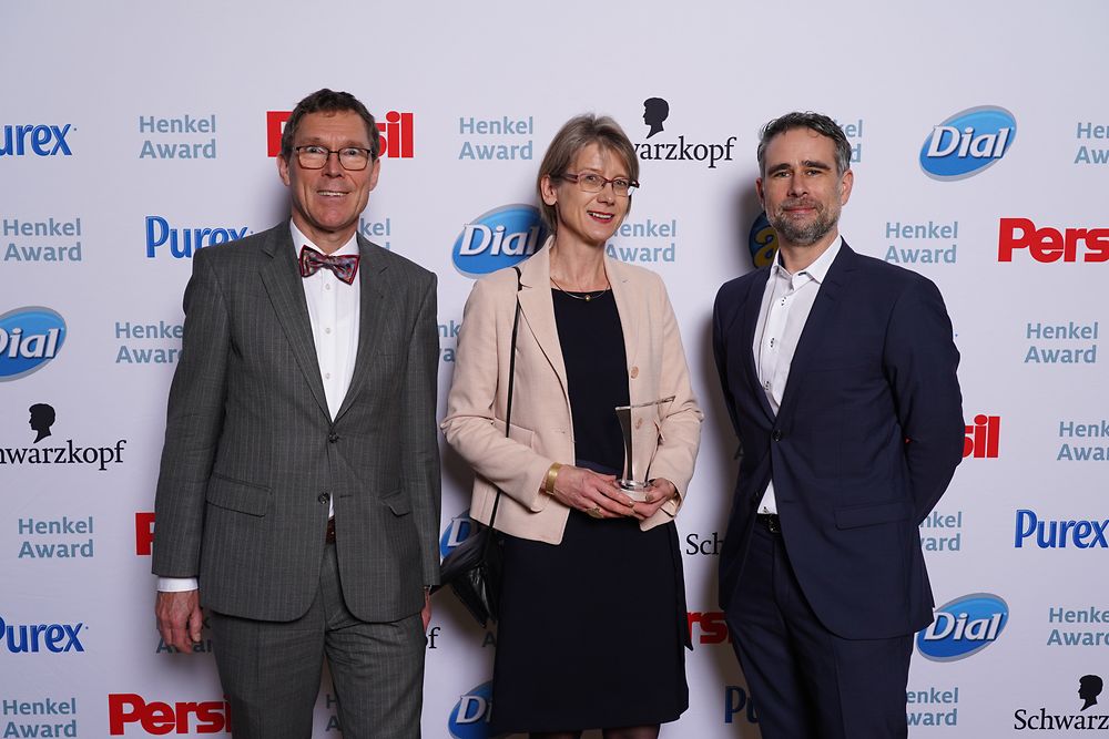 Best Innovation Contributor Award Beauty Care / Symrise (runner-up): Thomas Förster, Gabriele Vielhaber, Thomas Welß