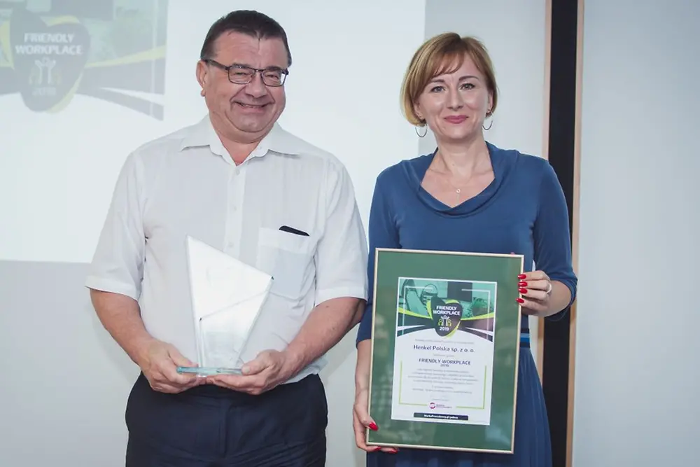 Henkel Polska laureatem nagrody „Friendly Workplace 2019”