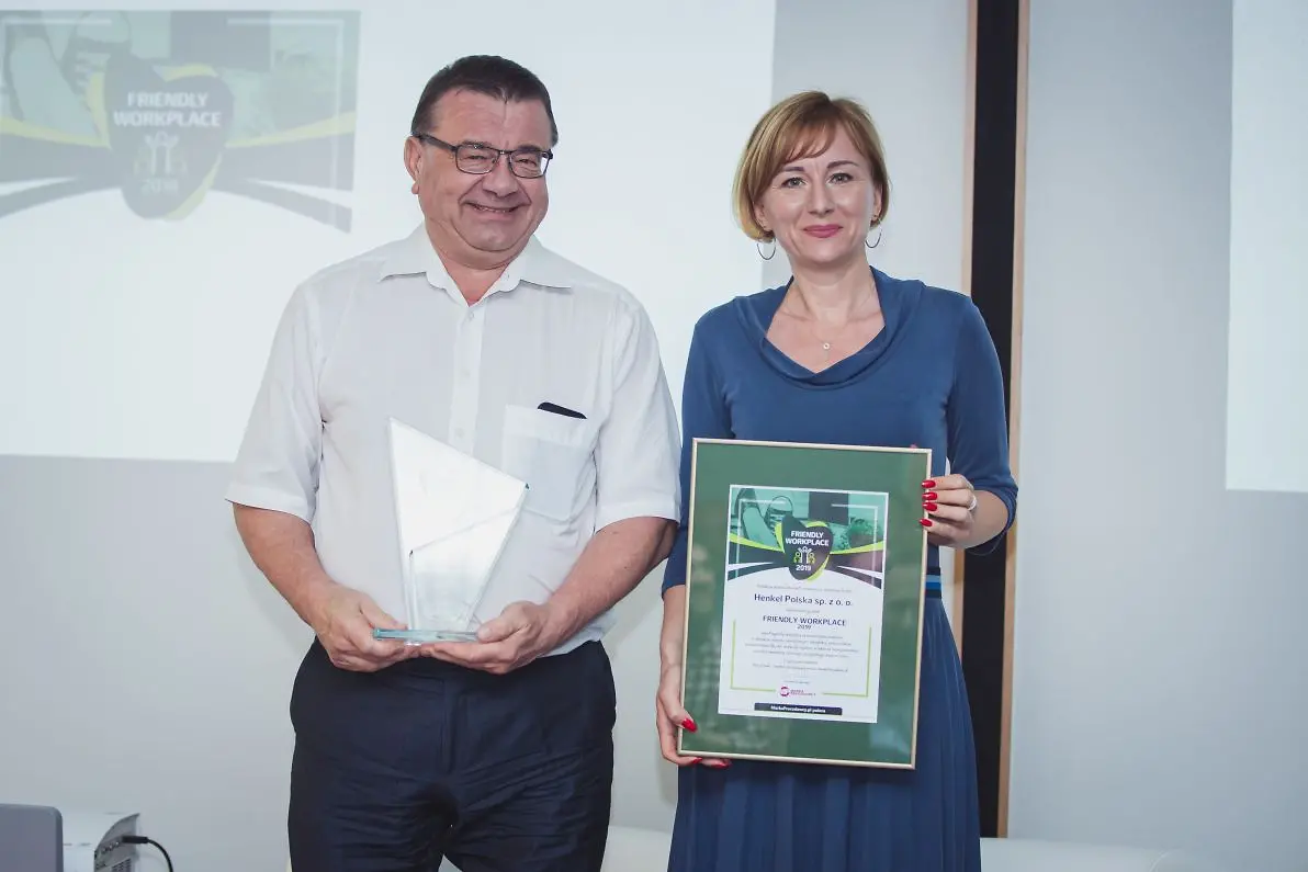 Henkel Polska laureatem nagrody „Friendly Workplace 2019”